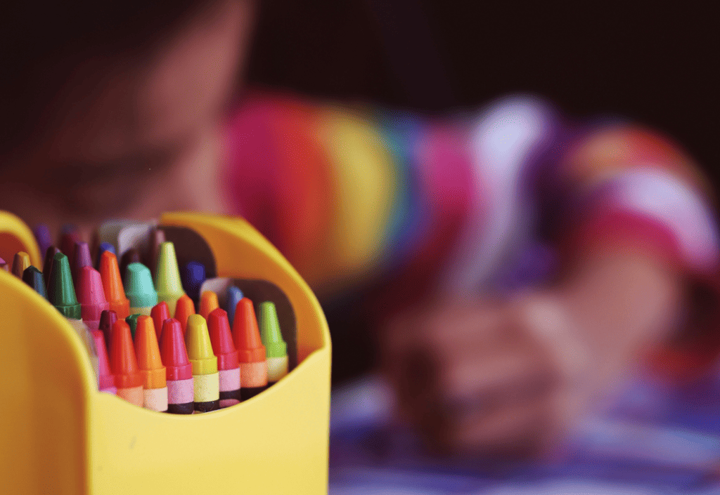kids crayons